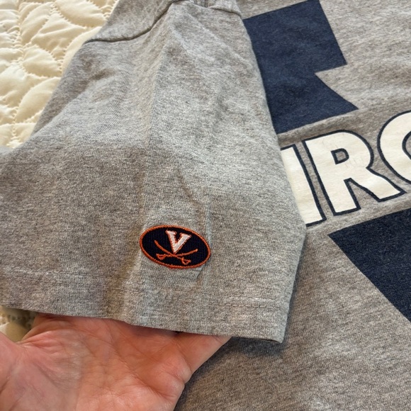 Jerzees & The Cotton Exchange Gray University of Virginia Tee Shirts Set of 2 Sm - Picture 15 of 16